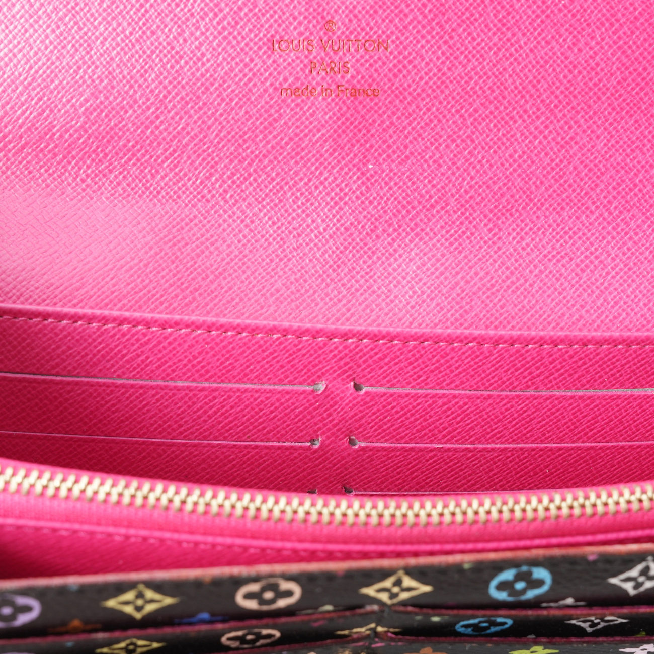 LOUIS VUITTON(USED)루이비통 멀티 컬러 장지갑